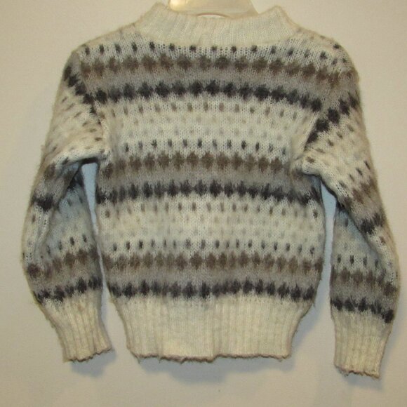 Vintage IceSheep Hafnarfjordur Made in Iceland Icelandic Wool Sweater Kids 4-6 - Picture 2 of 5